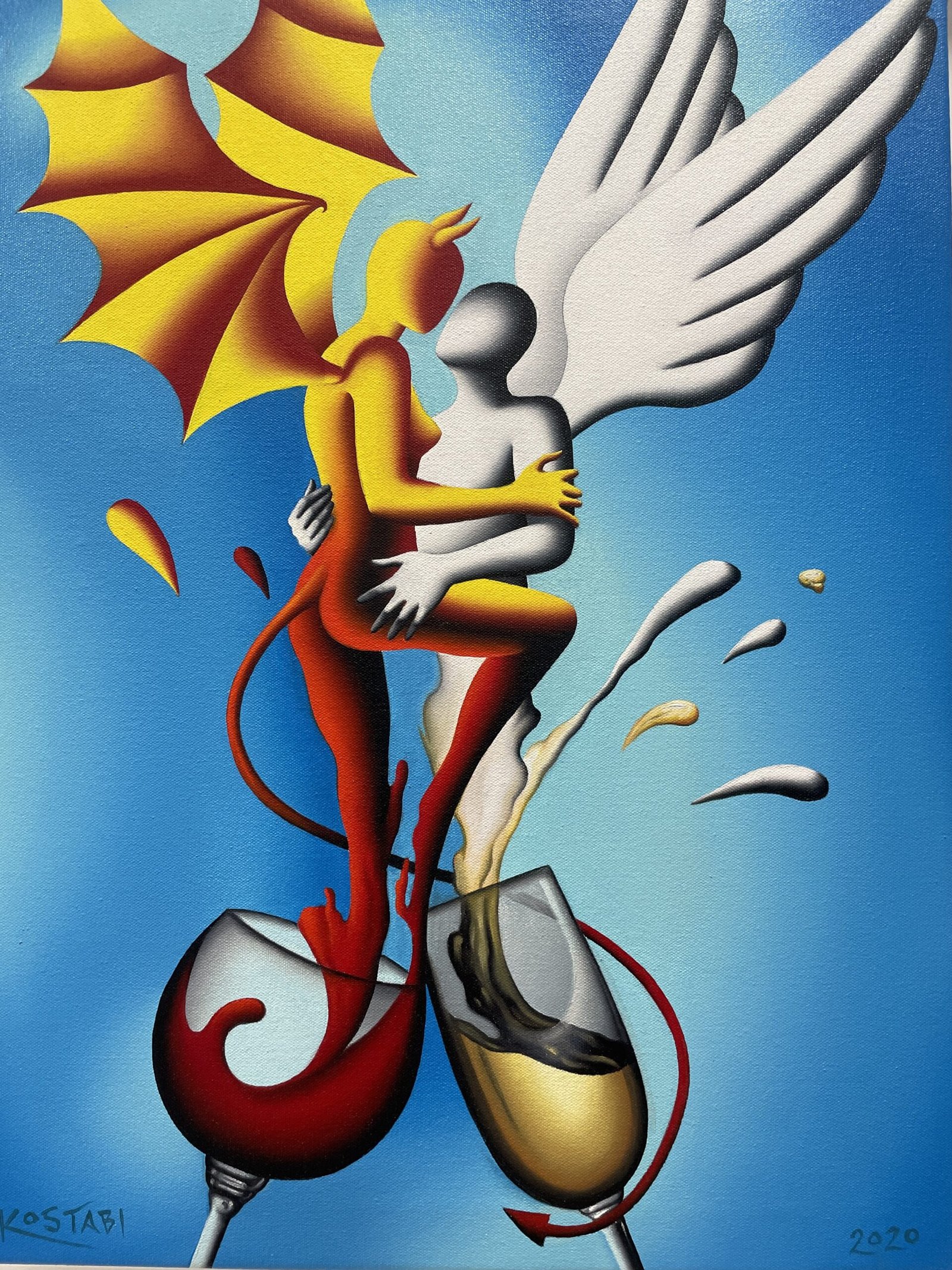 Pleasure to meet you kostabi